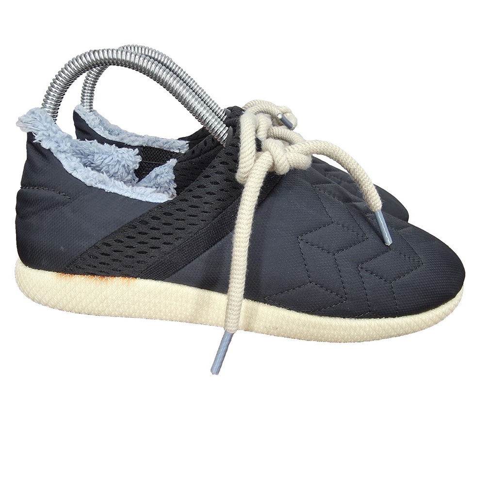 Olukai‎ Mahiki Shoes Womens 7 Blue Sherpa Lined Slippers Slip On Shoes
